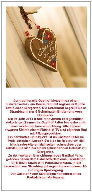 Gasthof Falter Straubing Exteriér fotografie